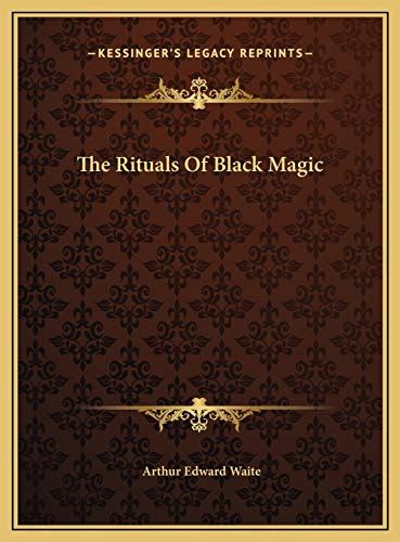 The manual on black magic by arthur edward waite